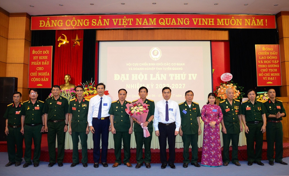 Đại hội đại biểu Hội Cựu chiến binh Khối các cơ quan và doanh nghiệp tỉnh lần thứ IV, nhiệm kỳ 2022-2027