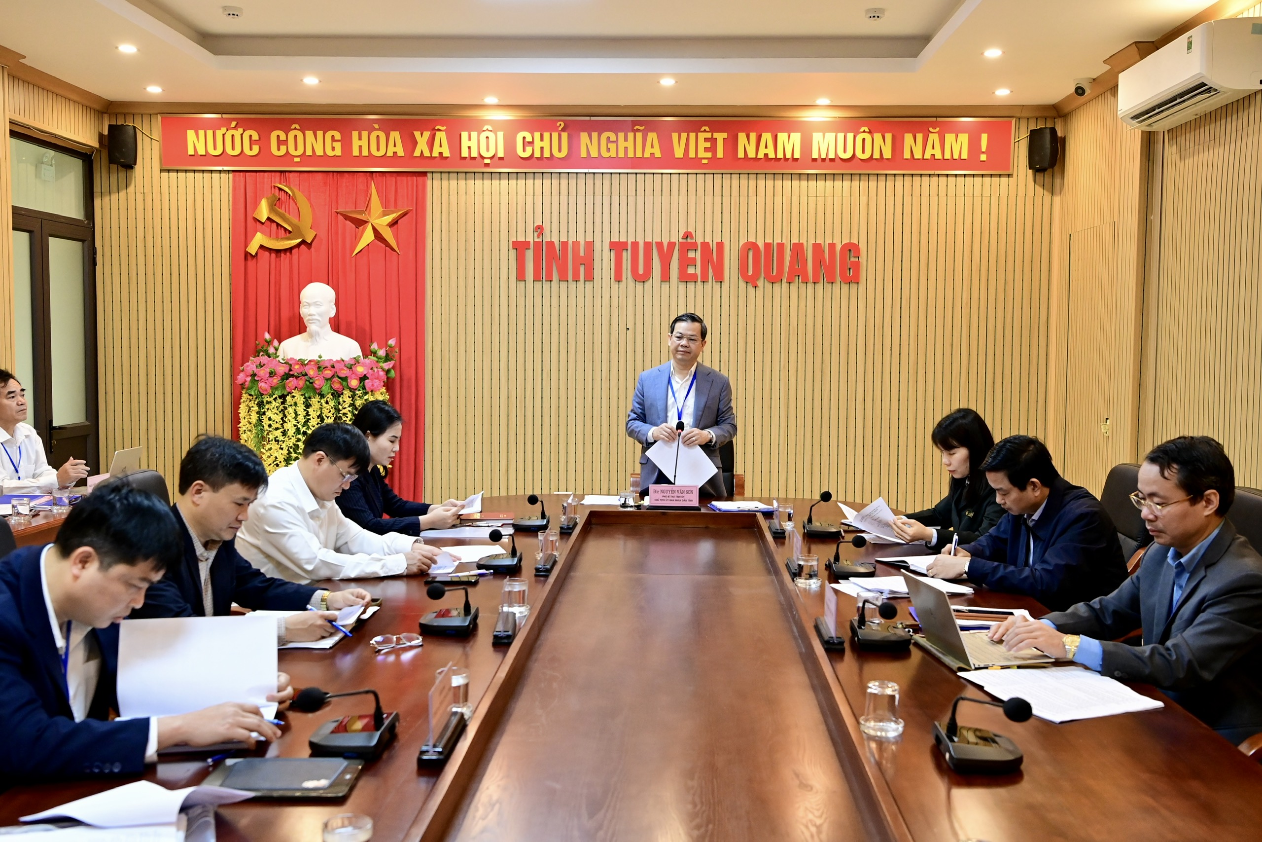 Chủ tịch UBND tỉnh Nguyễn Văn Sơn tiếp công dân định kỳ tháng 3/2024 và nghe báo cáo tiến độ giải quyết đơn của công dân