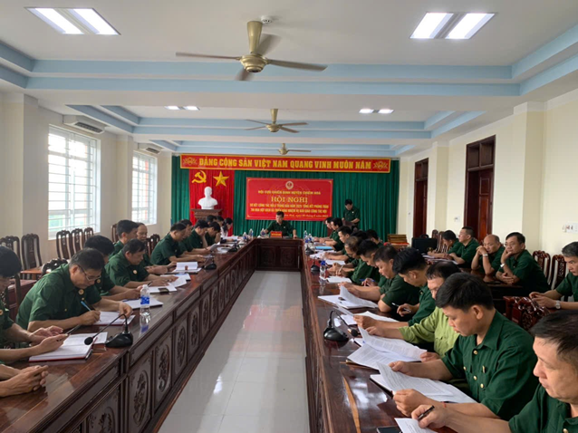 Hội CCB huyện Chiêm Hoá tổ chức sơ kết công tác hội 6 tháng đầu năm 2025